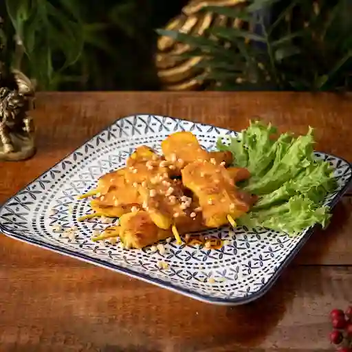 Brochetas Satay De Pollo (5)