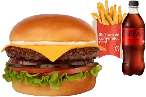 Combo Hamburguesa Simple