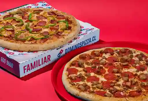 2 Pizzas Medianas 3 Ingredientes