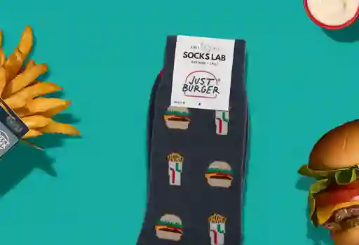 Calcetines Just Burger X Sockslab