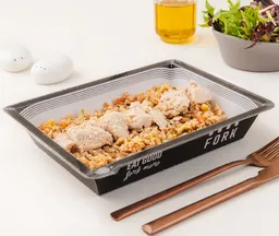 Chaufán Integral De Pollo Teriyaki