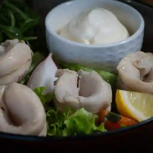 Locos Con Mayo Y Verduras