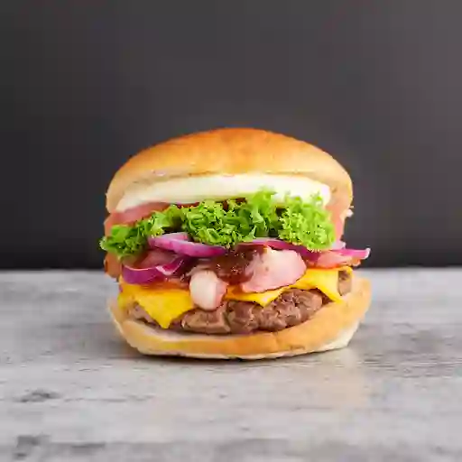 Hamburguesa Onion Bbq
