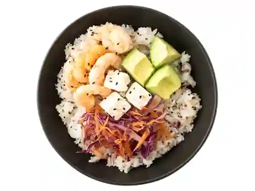 Poke Camarón Con Salsa Acevichada