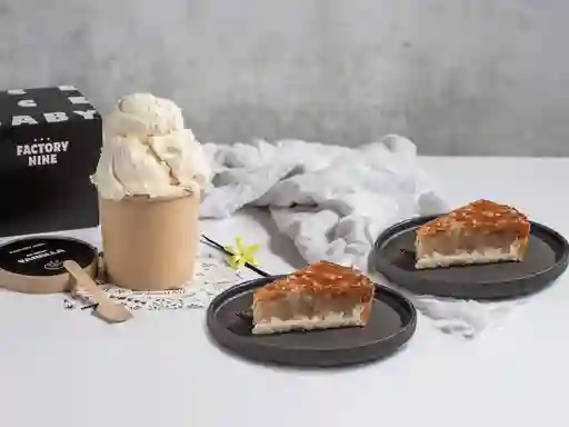 Helado & Apple Crumble