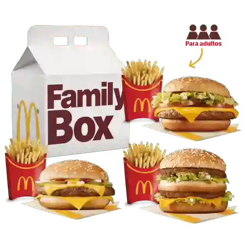 Family Box Para 3 Adultos