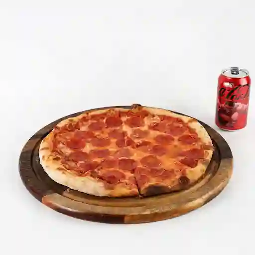 Combo Pizza Individual + Bebida En Lata