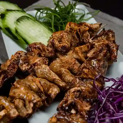 Brochetas Saté De Seitán (3 Unidades)