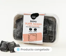 Ravioli De Salmón Ahumado 2 Personas, Fork