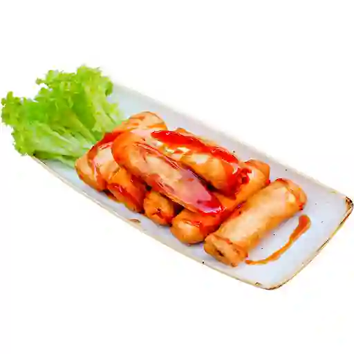 Spring Rolls Teriyaki