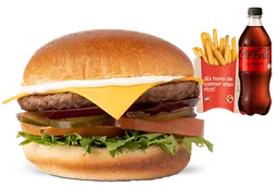 Combo Hamburguesa Simple