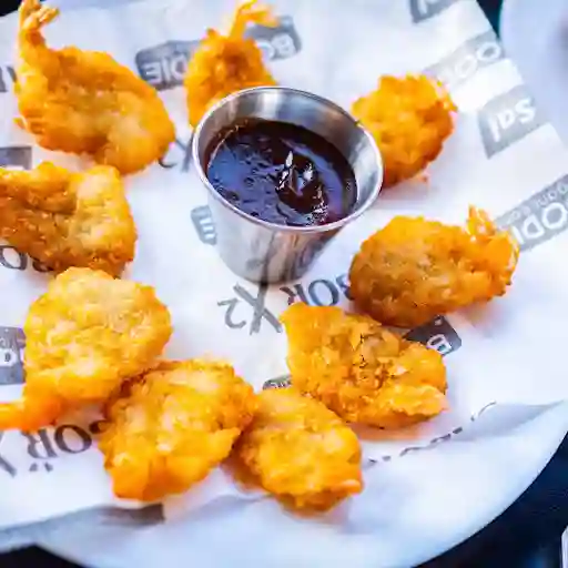 Camarones Apanados X10 + Salsa Cib + Bbq