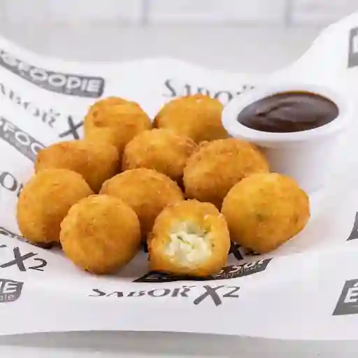 Bolitas De Queso Crema Y Jalapeños X 10