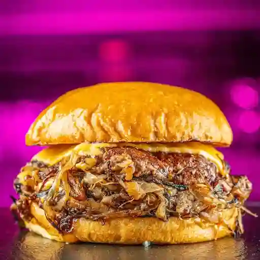 Oklahoma Burger + papas