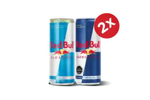 2x Red Bull Lata 250cc Var.