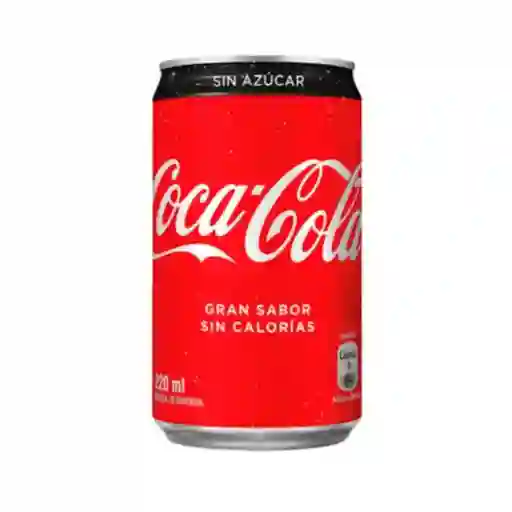 Coca Cola Sin Azúcar Lata 200cc