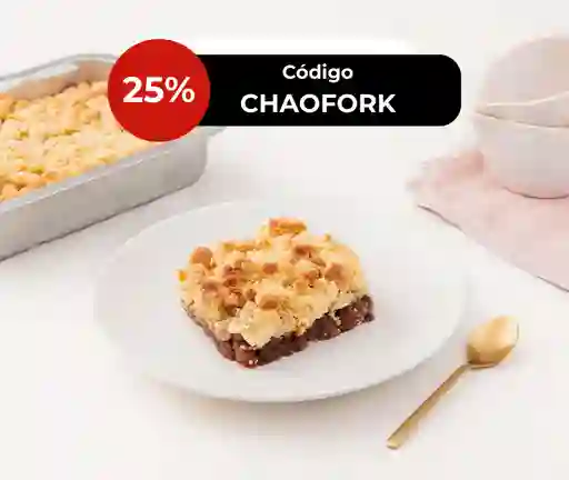 Crumble Manzana Y Canela 4 A 6 Porciones, Fork