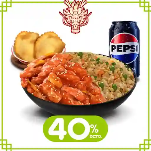 Pollo Agridulce 40%