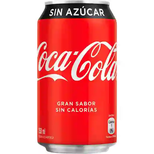 Coca Cola Sin Azúcar 350 Cc