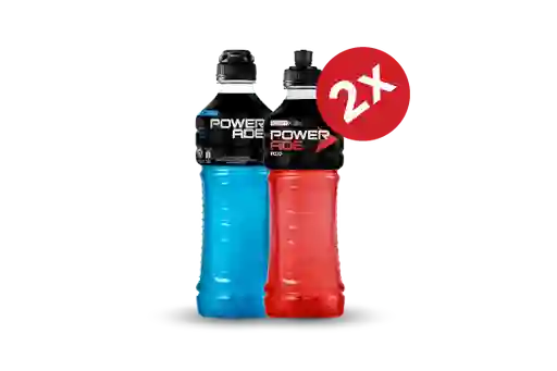 2x Powerade 1,1l Var.