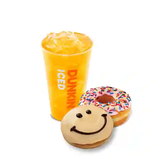 Refresher Base Limonada M + 2 Donuts
