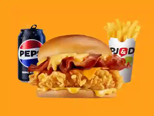 Combo Pollo  Cheddar Bacon
