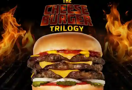 Triple Big Cheeseburger Big Angus