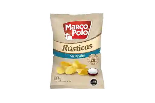 Papas Fritas Rusticas Sal De Mar 