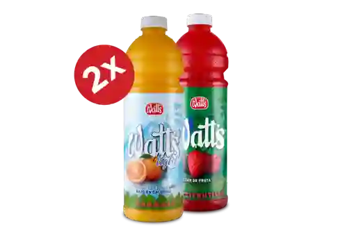 2x Jugos Watts 1,5lt Var.