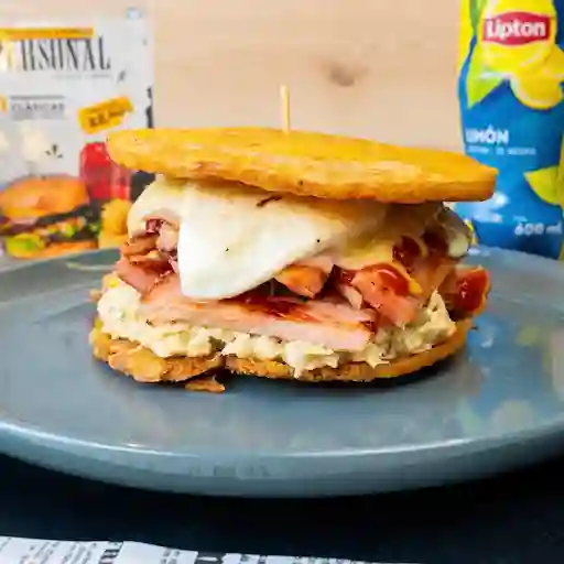 Patacon Chuleta Ahumada