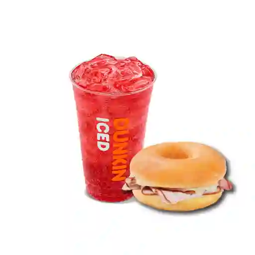Dunkin Energy M + Donwich.