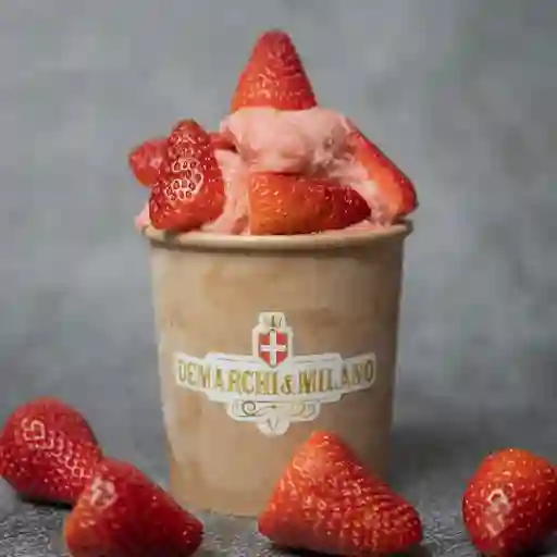 Helado Frutilla