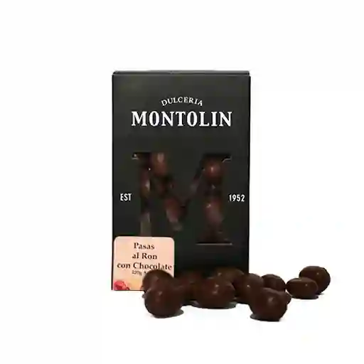 Pasas Al Ron Con Chocolate