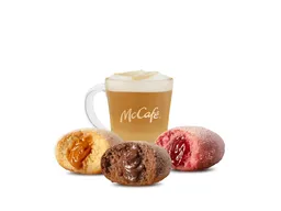 3 Unidades De Mcpops Más Café Mediano