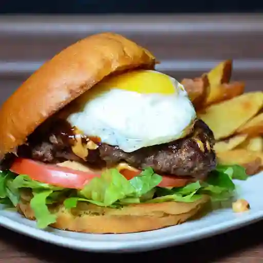 Burger Classic Con Huevo