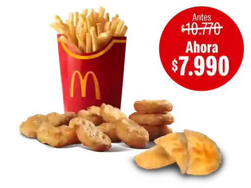 Mcnuggets X10 + Papa Grande + Empanadas