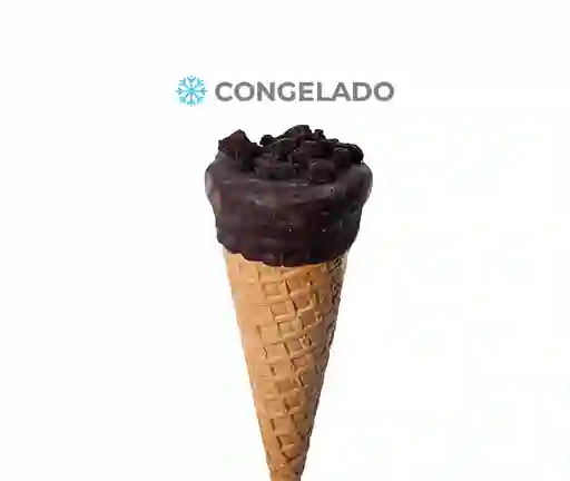 Cono Relleno De Helado De Cookies And Cream, 140ml, Prika