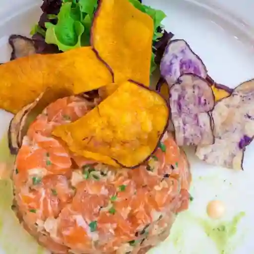Crudo De Salmón Al Jengibre