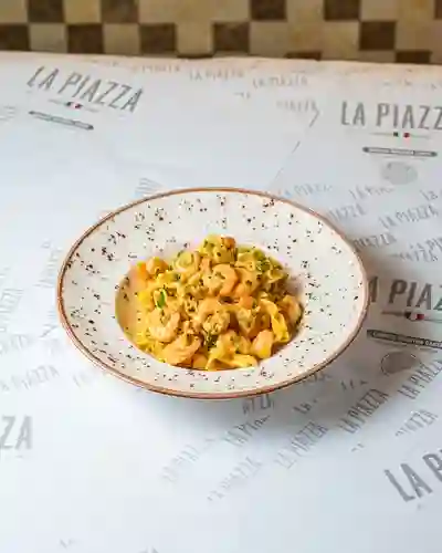 Parpadelle Al Huevo E Gamberi