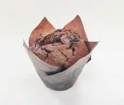 Muffin Chocolate Y Chip Chocolate Belga 90g,fork