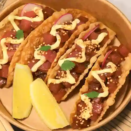 Taquitos De Atún Nikkei X 4