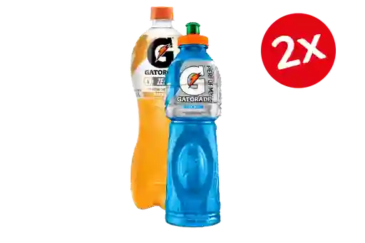 2x Gatorade 1l Var (incluye Zero)
