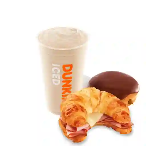 Smoothie M + Sándwich + Donut.
