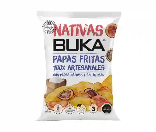 Papas Fritas Con Papa Nativa Sal Del Mar 150g, Buka
