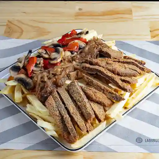 Chorrillana Seitán Apanado Familiar