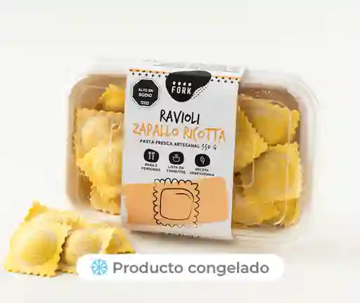 Ravioli De Zapallo Ricotta 2 Personas, Fork