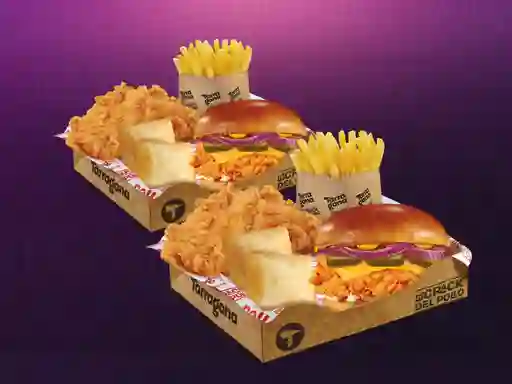 Dupla Box Sandwich Cheddar Crispy