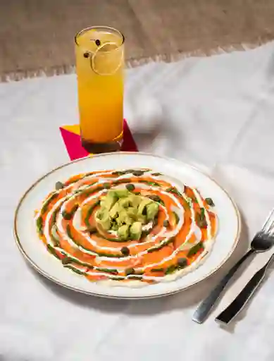 Carpaccio De Trucha Rosada