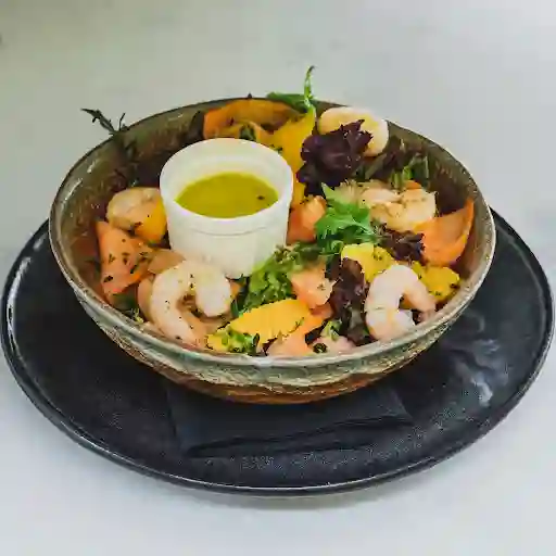 Ensalada Salmon Ahumado