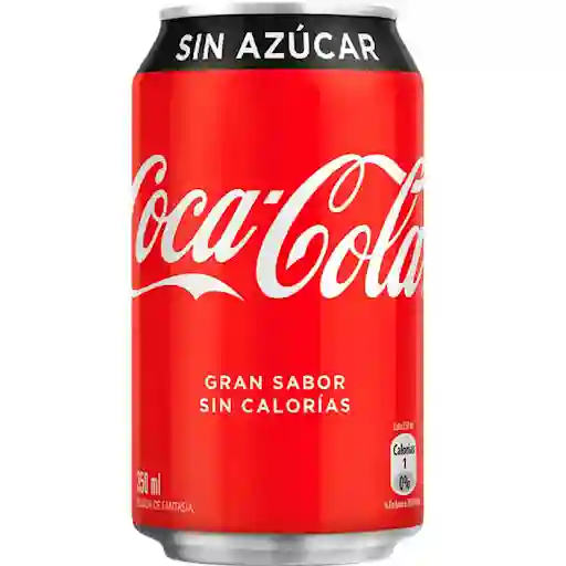 Coca-cola Sin Azuca En Lata 350 Ml